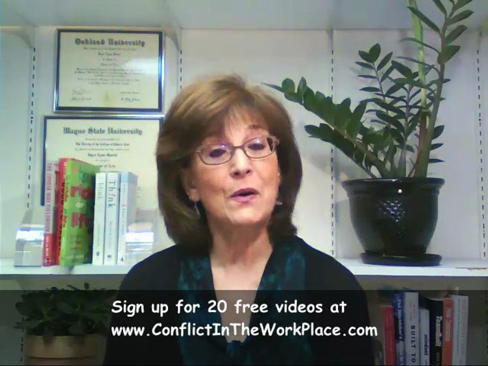 Conflict in the Workplace: Tools for Tough Conversations