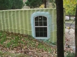 House built from steel shipping containers from transport truck - YouTube