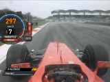 F1 2012 Fernando Alonso Onboard Sepang FP3