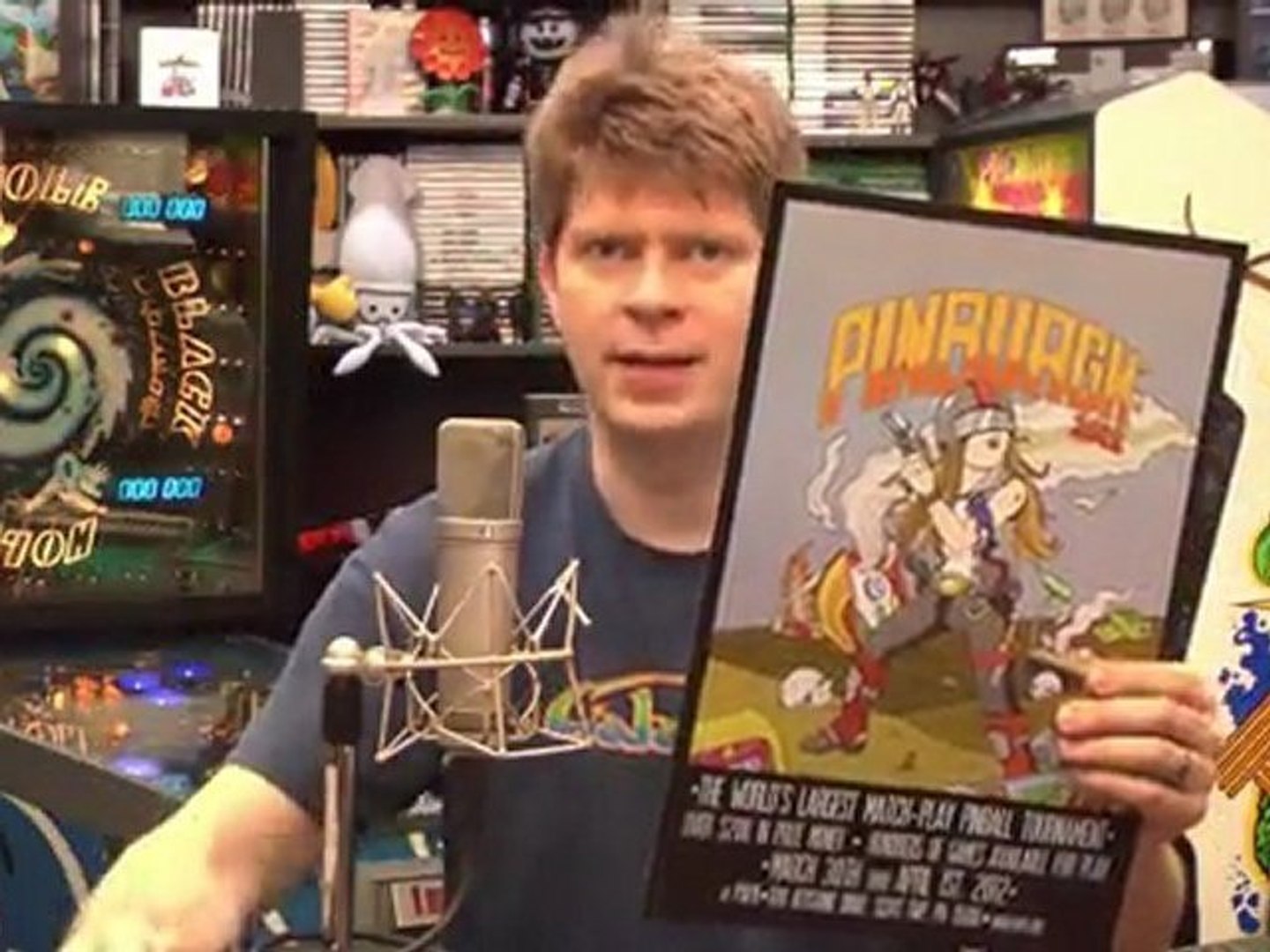 ⁣Classic Game Room - PINBURGH 2012 Poster review!