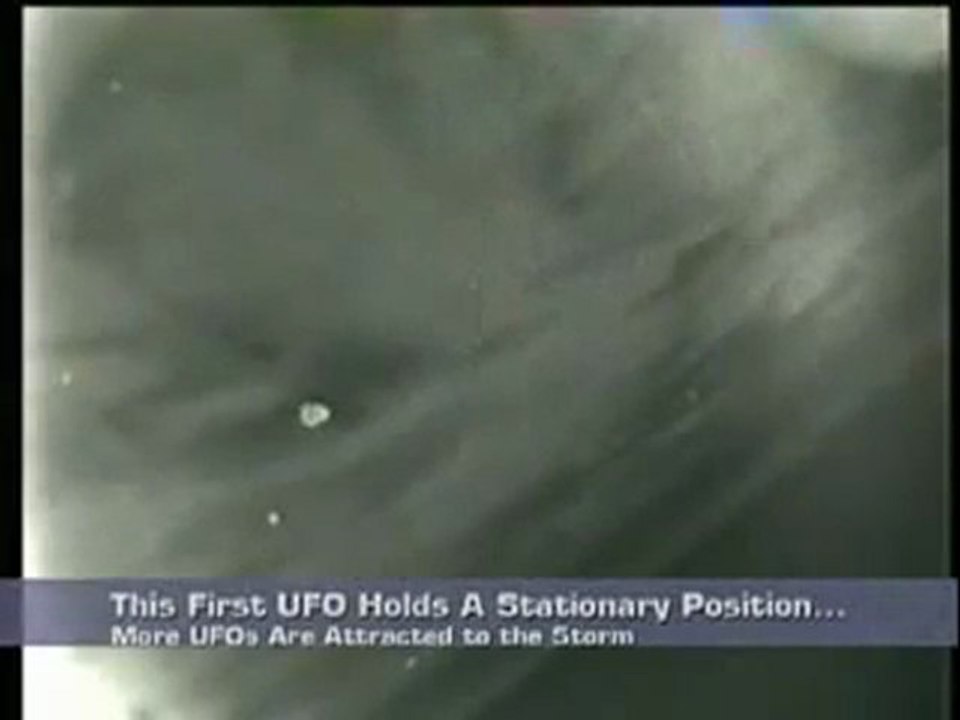 UFOs captured from outside atmosphere
