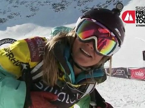 Angel Collinson – 3rd Women Ski Swatch FWT Xtreme Verbier 2012