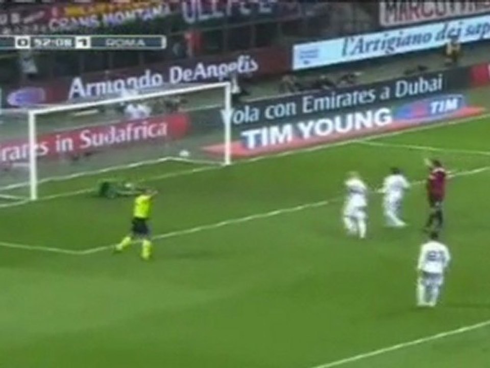 Milan 2-1 Roma All Goals 24.03.2012
