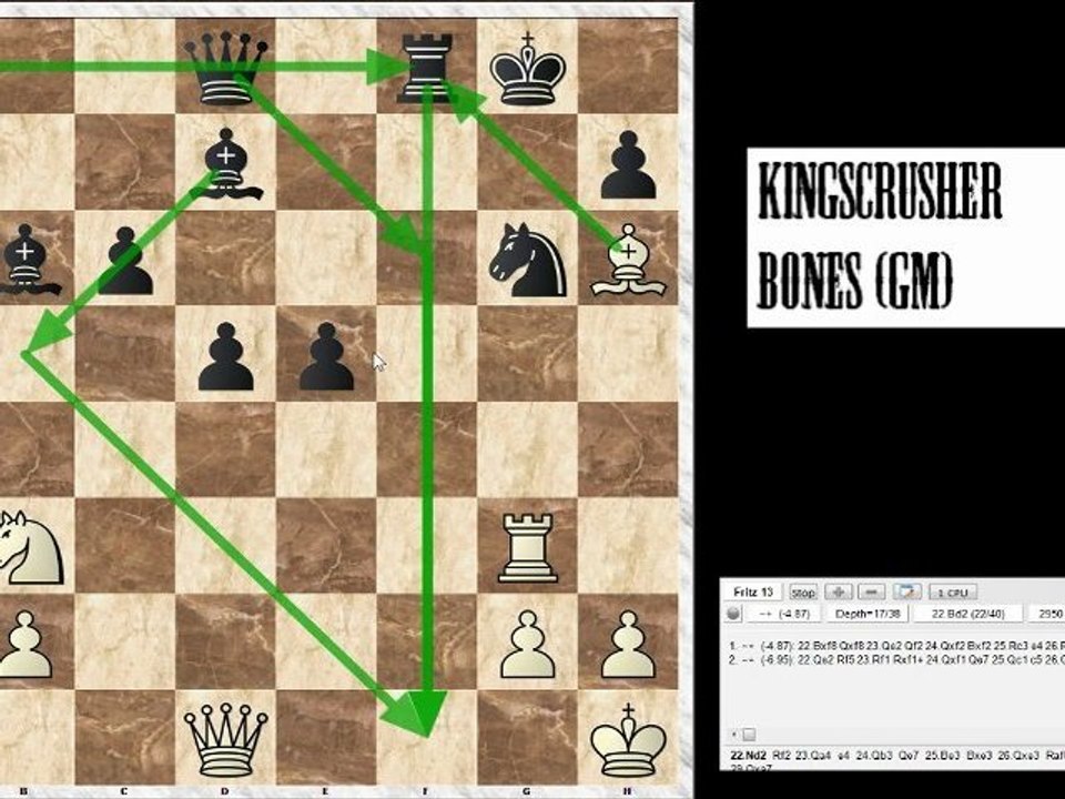 Chess - KingsCrusher vs Bones (GM)