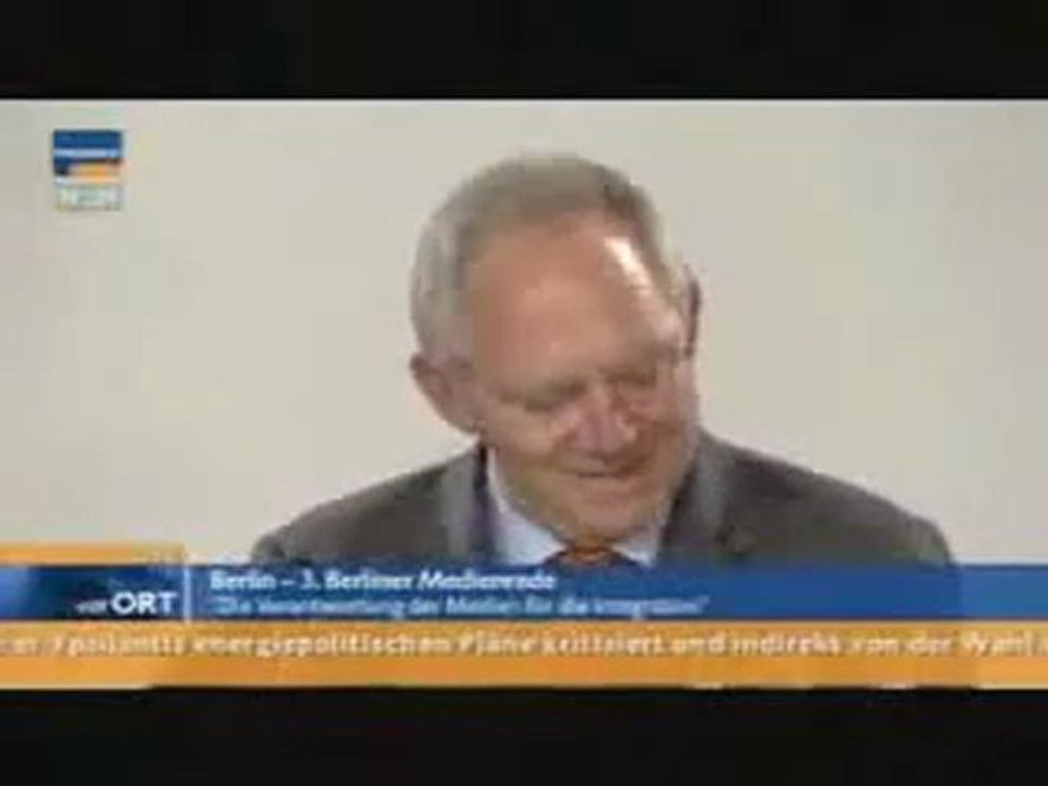Schäuble sagt die Wahrheit, wenn auch ungewollt
