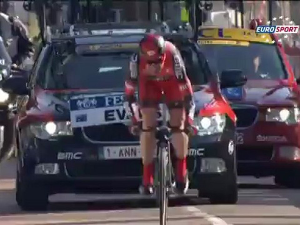 Sarı mayo Cadel Evans'ın