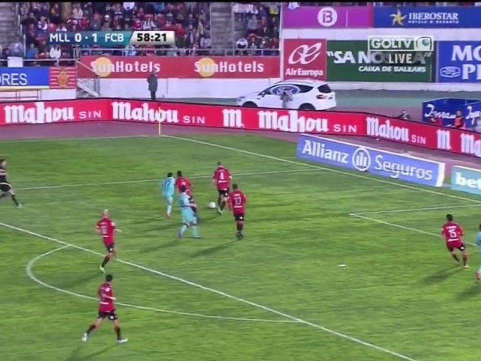Mallorca - Barcelona 0-2 Highlights HD 24.03.2012