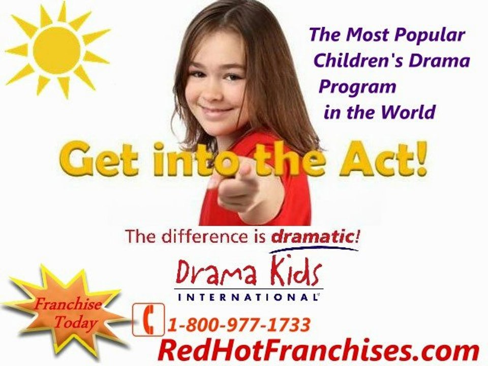Drama Kids International Franchise - Home Based Business Child Care Development Center