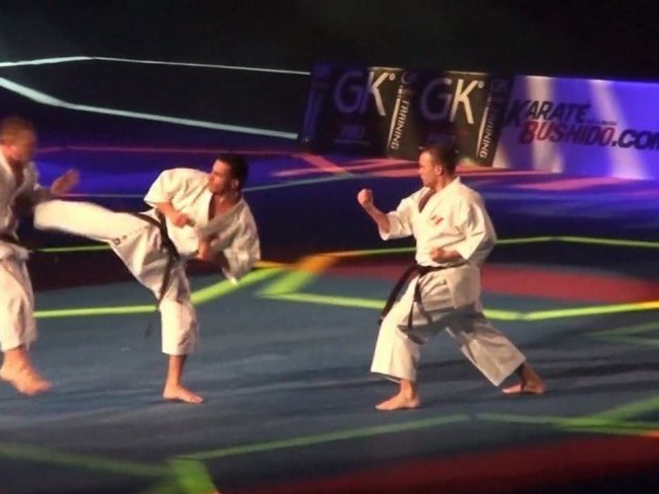 bunkai de l'equipe de France karate