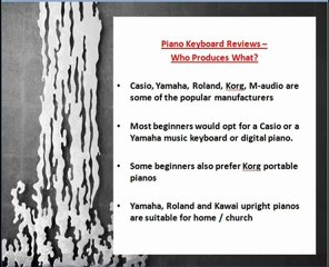 Piano keyboard Reviews