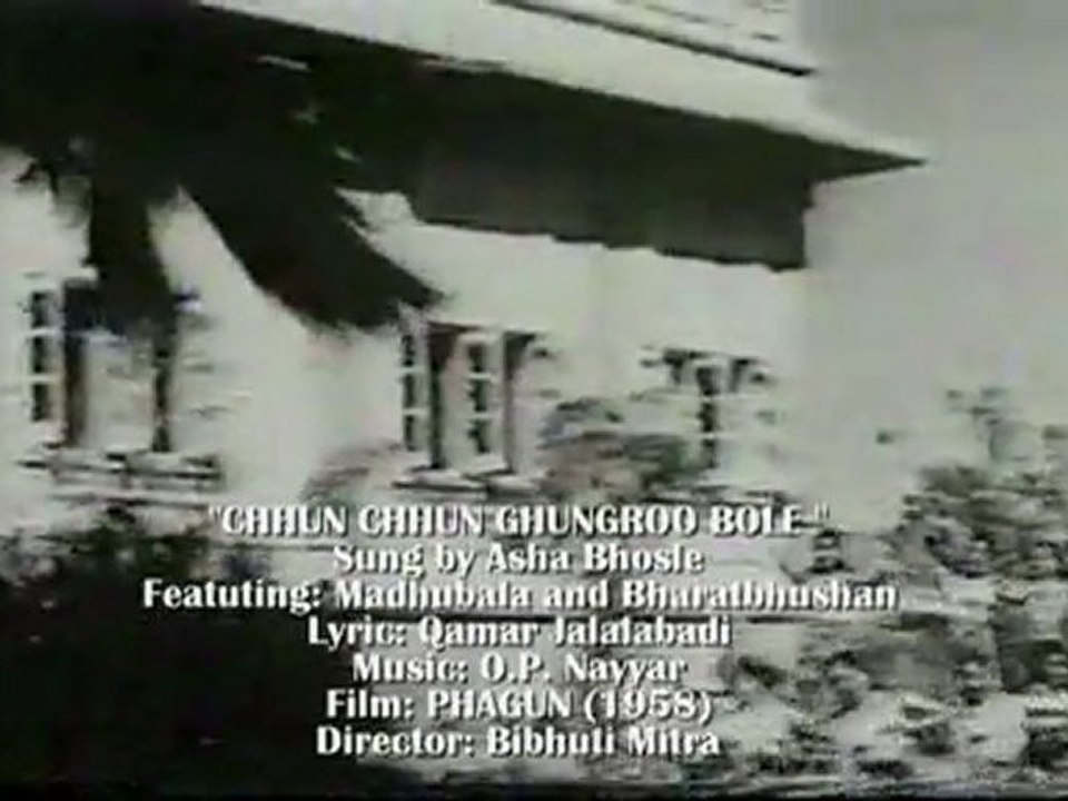 DR. NAG RAO RETURNS TO O.P. NAYYAR WITH CHUN CHUN GHUNGROO BOLE FROM PHAGUN (1958)
