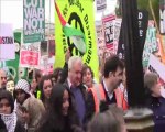 Anti War Rally and March - Trafalgar Square to Downing Street - October 8