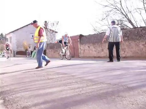 transition vélo, course à pied duathlon La Rochebeaucourt 24-03-2012