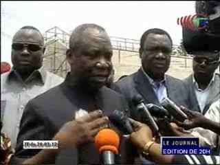 Evolution des travaux de réalisation des projets prioritaires à Kinkala