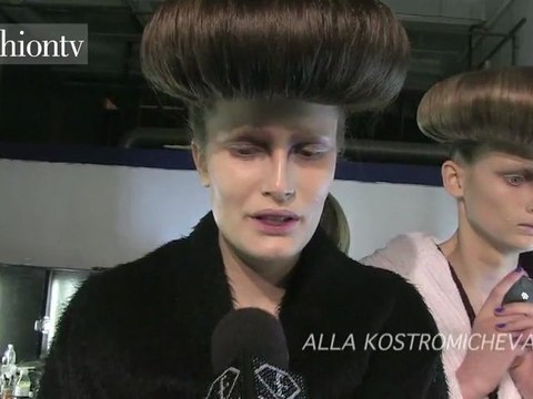 McQ by Alexander McQueen Fall '12 Backstage, LFW | FashionTV