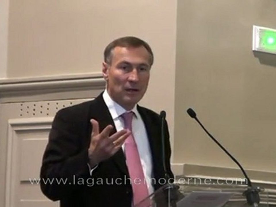 Jean-Marie Bockel - Intervention Convention de La Gauche Moderne - 24 mars 2012