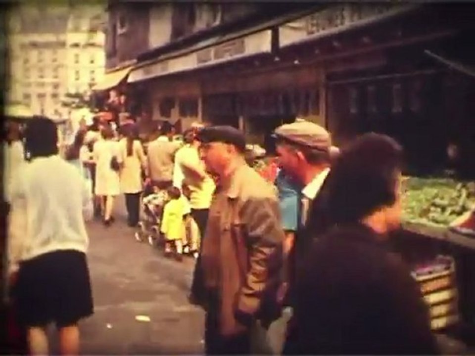 Paris, France 7 1970s - Super 8mm film - Free HD stock footage