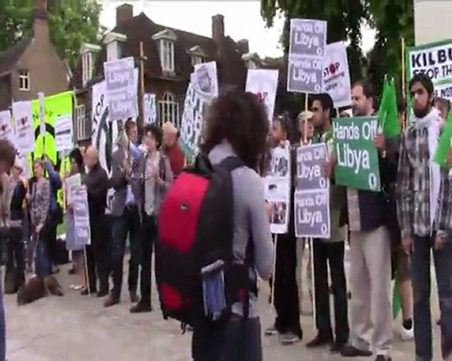 Stop the War Protest - Parliament Square - July 12, 2011
