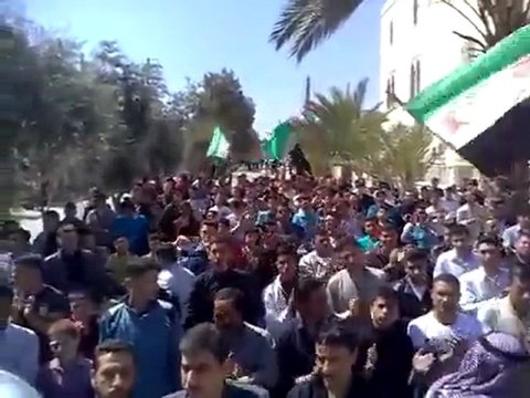 فري برس ريف حماه المحتل معردس جمعة قادمون يا دمشق 23 2 2012
