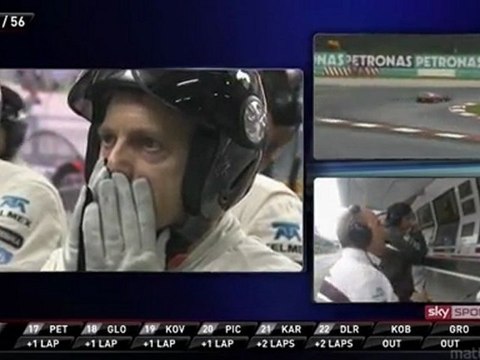2012 F1 Malaysian Grand Prix Pit Channel Team Radio Highlights