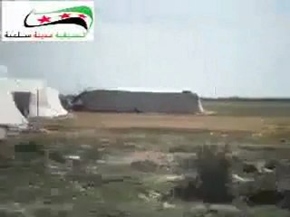 فري برس حمص لجوء أهالي بابا عمر إلى مدينة سلمية 24 03 2012