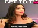 Hot & Sexy Babe Sonam Kapoor Talks To Media At Loreal Femina Women Awards 2012