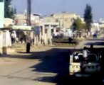 فري برس تواجد الدبابات في كفرنبودة في ريف حماة 24 3 2012