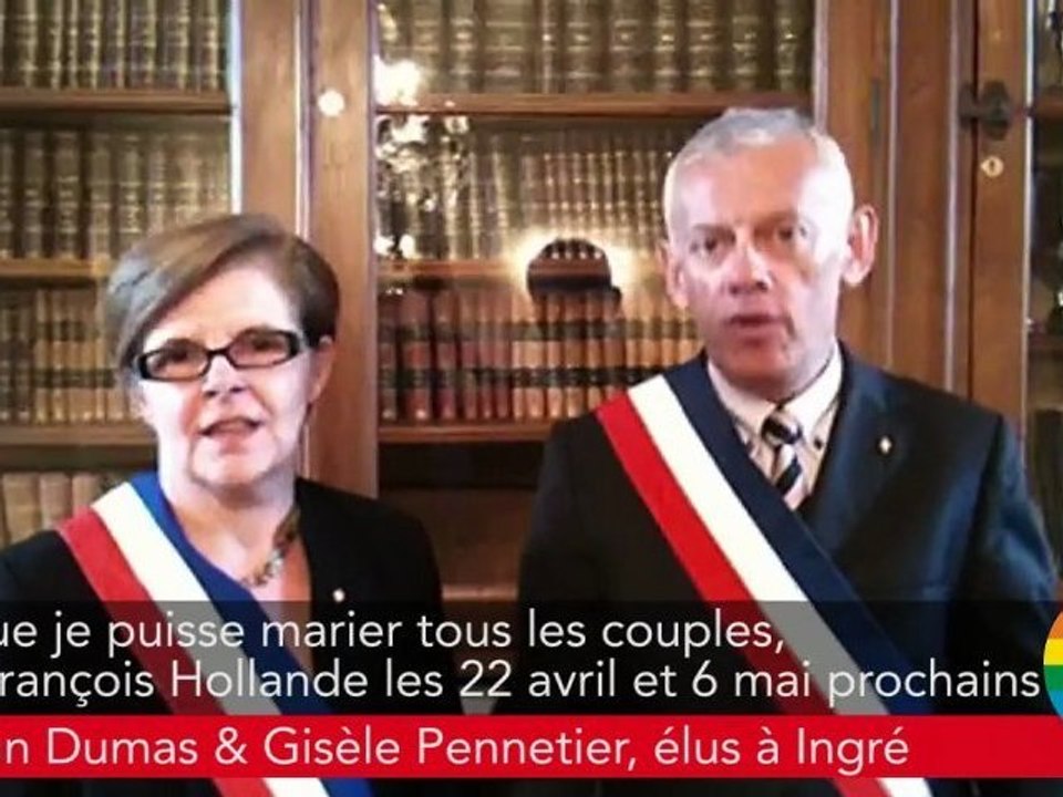 Engagement 31 - Christian Dumas et Gisèle Pennetier (Ingré) s'engagent
