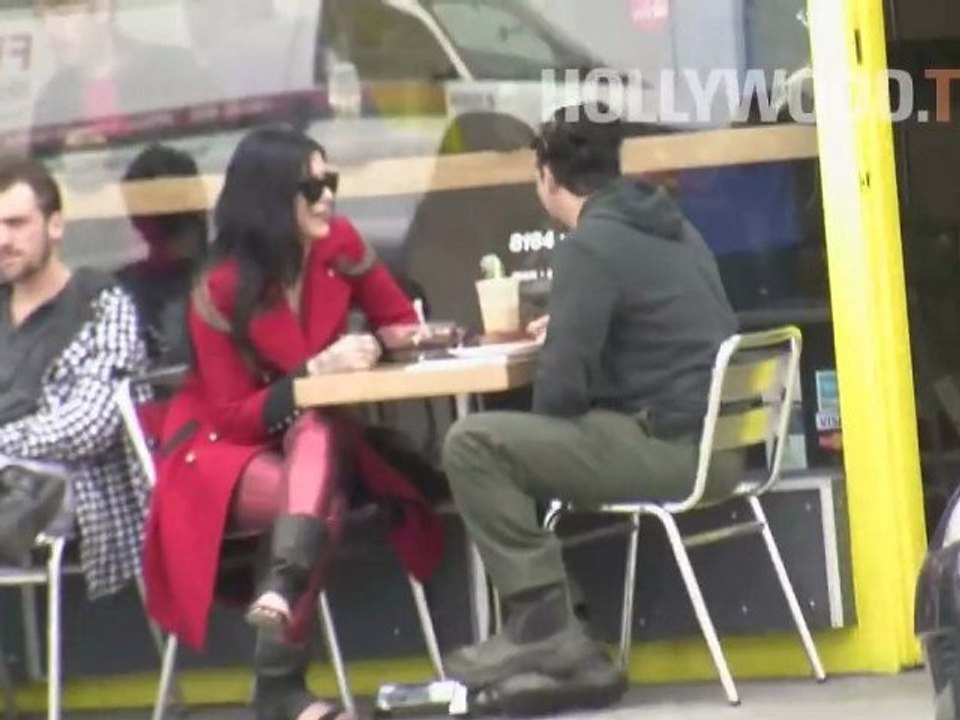 Kat Von D almuerza en West Hollywood