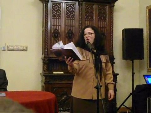 Lansare de carte-Cristian Harnău- Sunete împotriva materiei -recita actrita Doina Iarcuczewicz