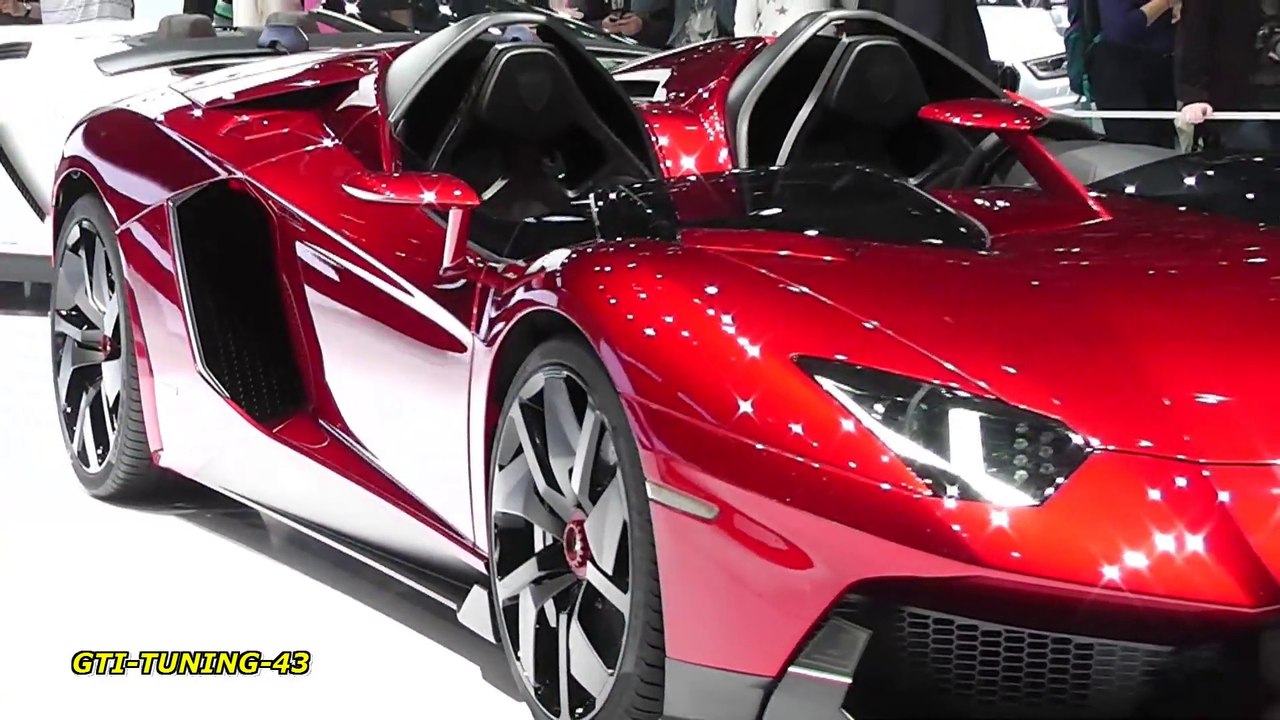 Lamborghini Aventador Jota au Salon de Genève 2012