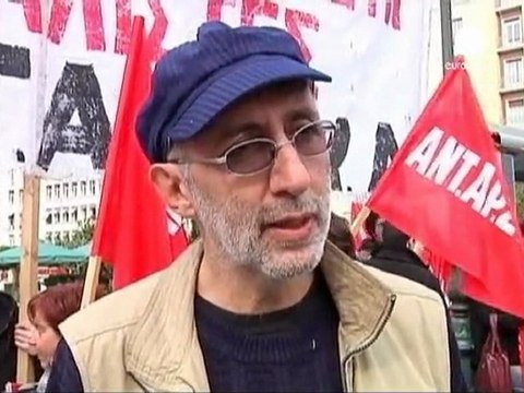 Atenas blindada durante la Fiesta Nacional griega