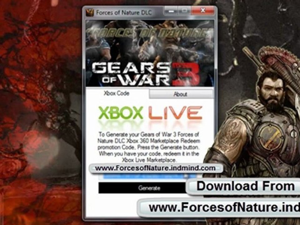 Gears of War 3 Forces of Nature Pre-Order Released + Beta Codes - Free Download