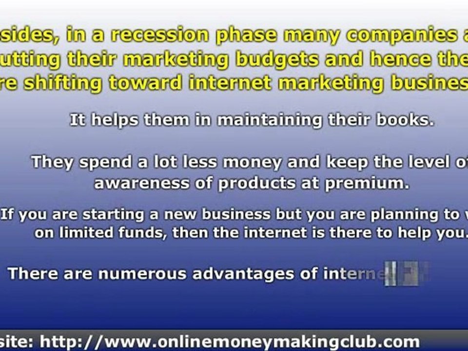 Make An Internet Marketing Business Successful            Making A Success of An Internet Marketing Business