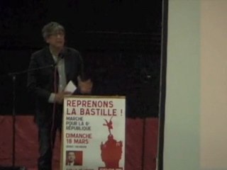 Meeting Front de Gauche Montauban 5 Mars 2012