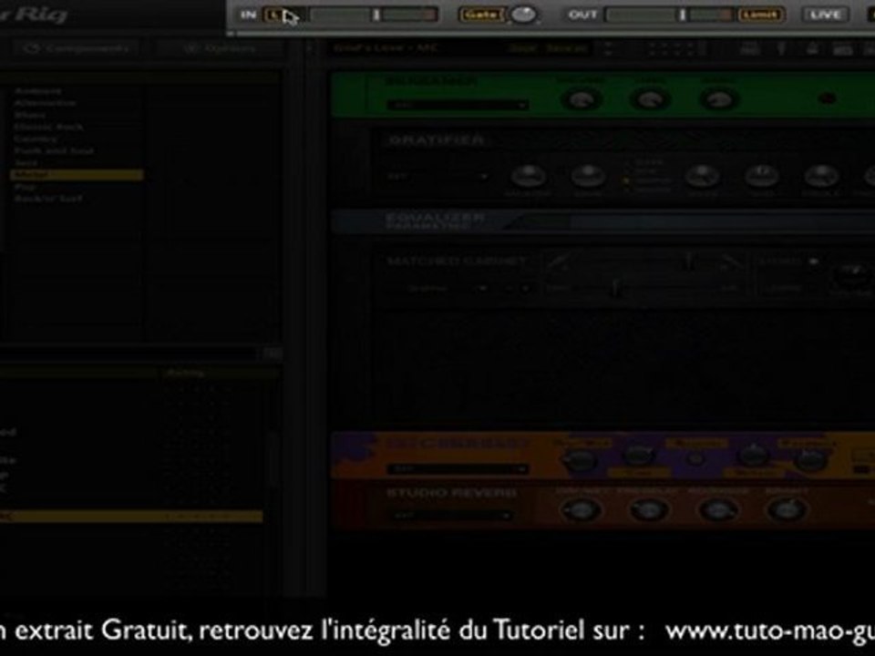 Tuto MAO : Guitar Rig 5 Pro Native Instruments Partie 1