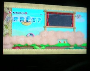 Kirby Epic Yarn (3) Je suis une taupe !