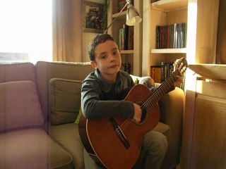 au clair de la lune à la guitare