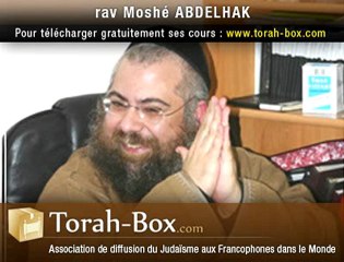 Parachat Chemot - rav Moshé ABDELHAK (Torah-Box.com)