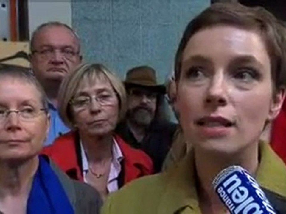 Meeting Front de Gauche - Clémentine Autain