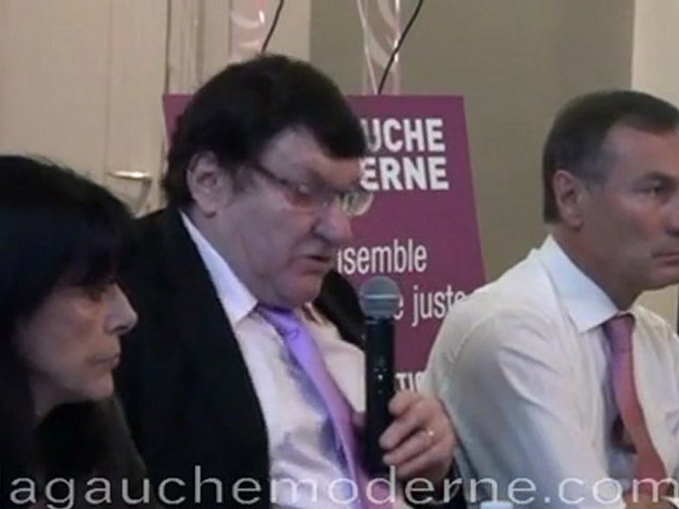 Intervention de Jean-Loup Dujardin lors de la convention de La Gauche Moderne qui s'est déroulée le 24 mars 2012