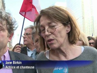 Marche silencieuse à Paris contre le racisme et l'antisémitisme