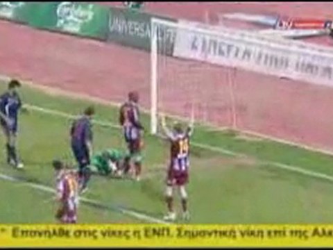 ΕΝΠ-Αλκή 2-0: Γκολ και φάσεις (26η αγ.)