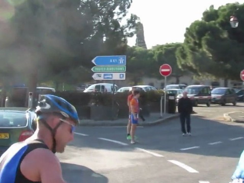 Préparation ironman Nice 2012 : Duathlon Carcassonne 2012