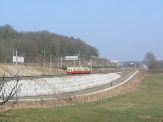 Picasso de retour à Besançon Viotte sur le raccordement LGV.