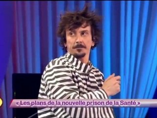 Arnaud Tsamere - Les plans de la nouvelle prison de la Santé