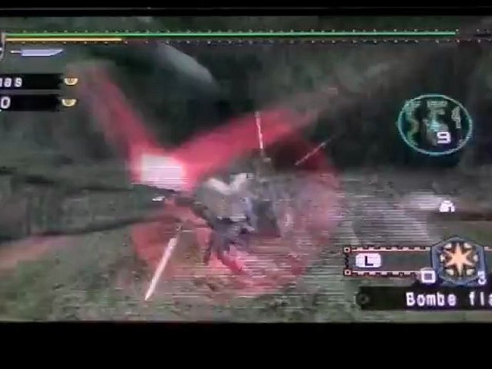 MHFU:rathalos azure en 6 minute