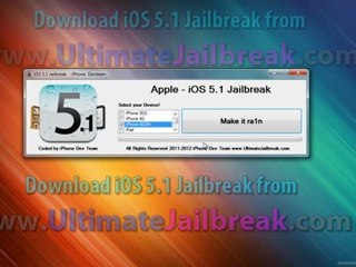 iPhone, iPad,iPod iOs 5.1 Jailbreak Released Untethered