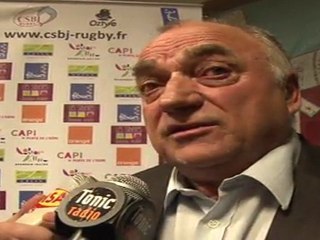 ITW Gérard Gerbelot, Président de la SASP CSBJ RUGBY