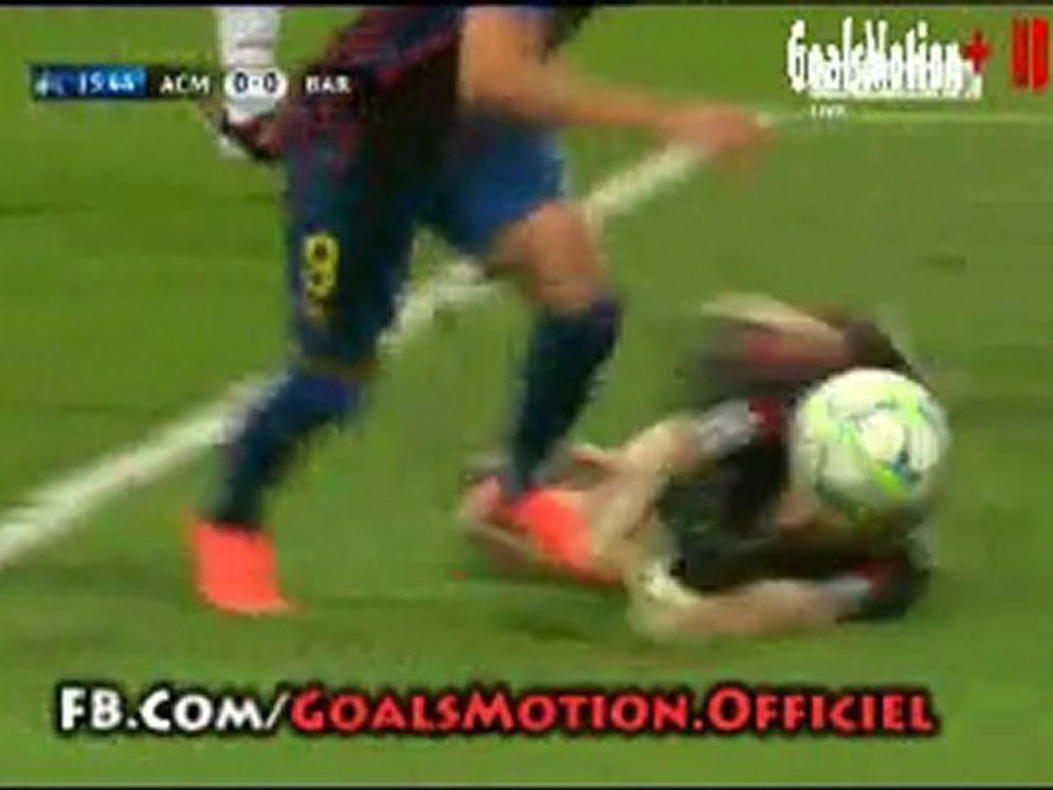 Penalty non sifflé pour barça sur Alexis Sanchèz